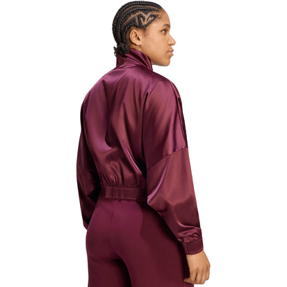 Adidas Cover Jacket Women Maroon