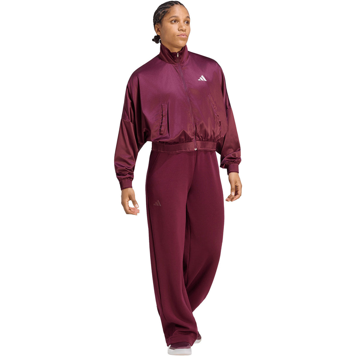 Adidas Cover Jacket Women Maroon