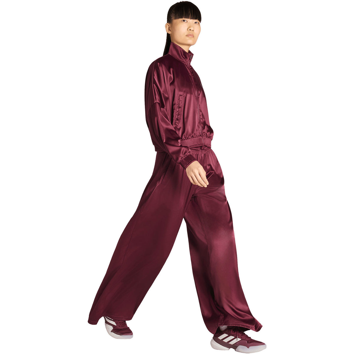 Adidas Cover Pant Women Maroon