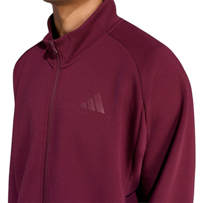 Adidas Cover Up Jacket Men Maroon