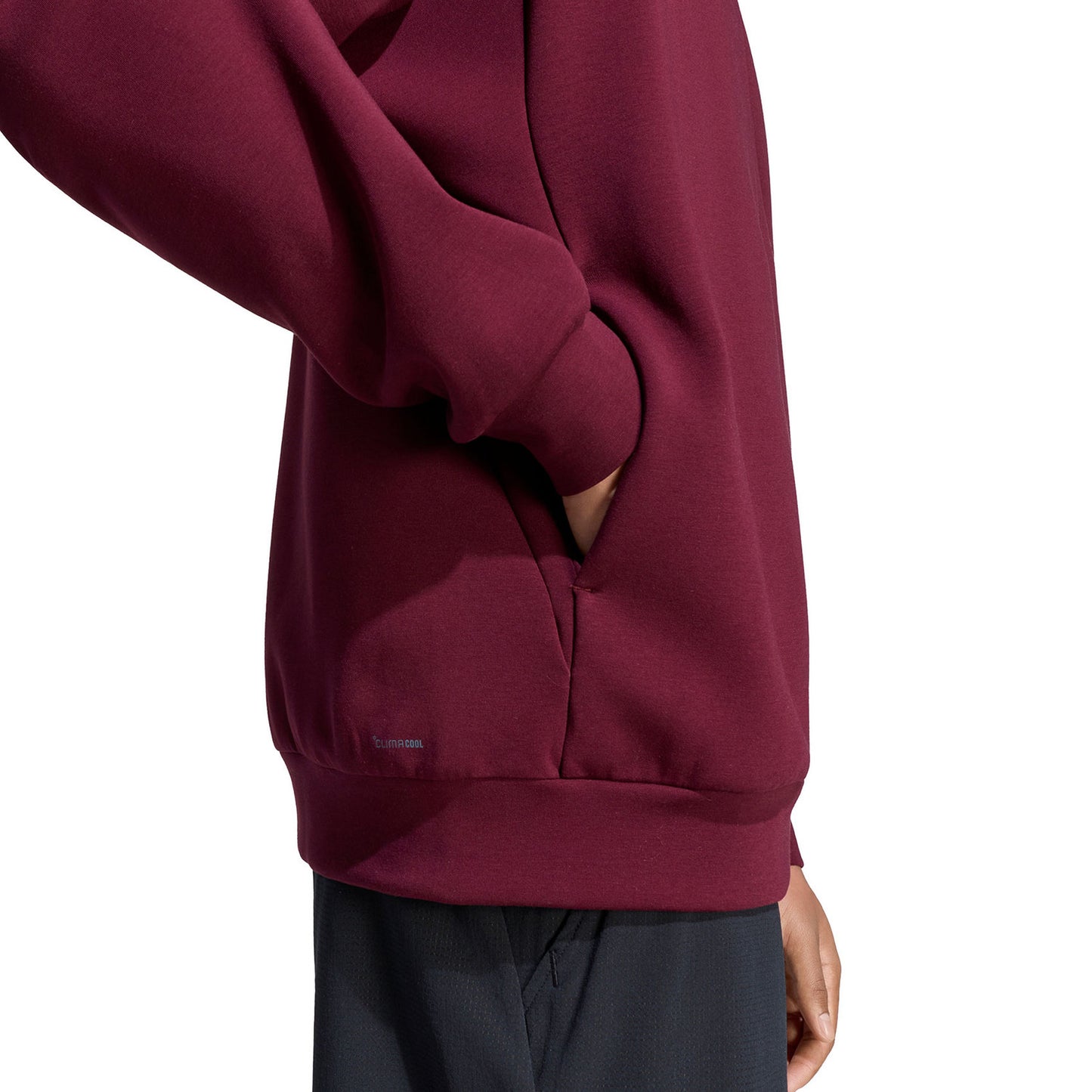 Adidas Cover Up Jacket Men Maroon
