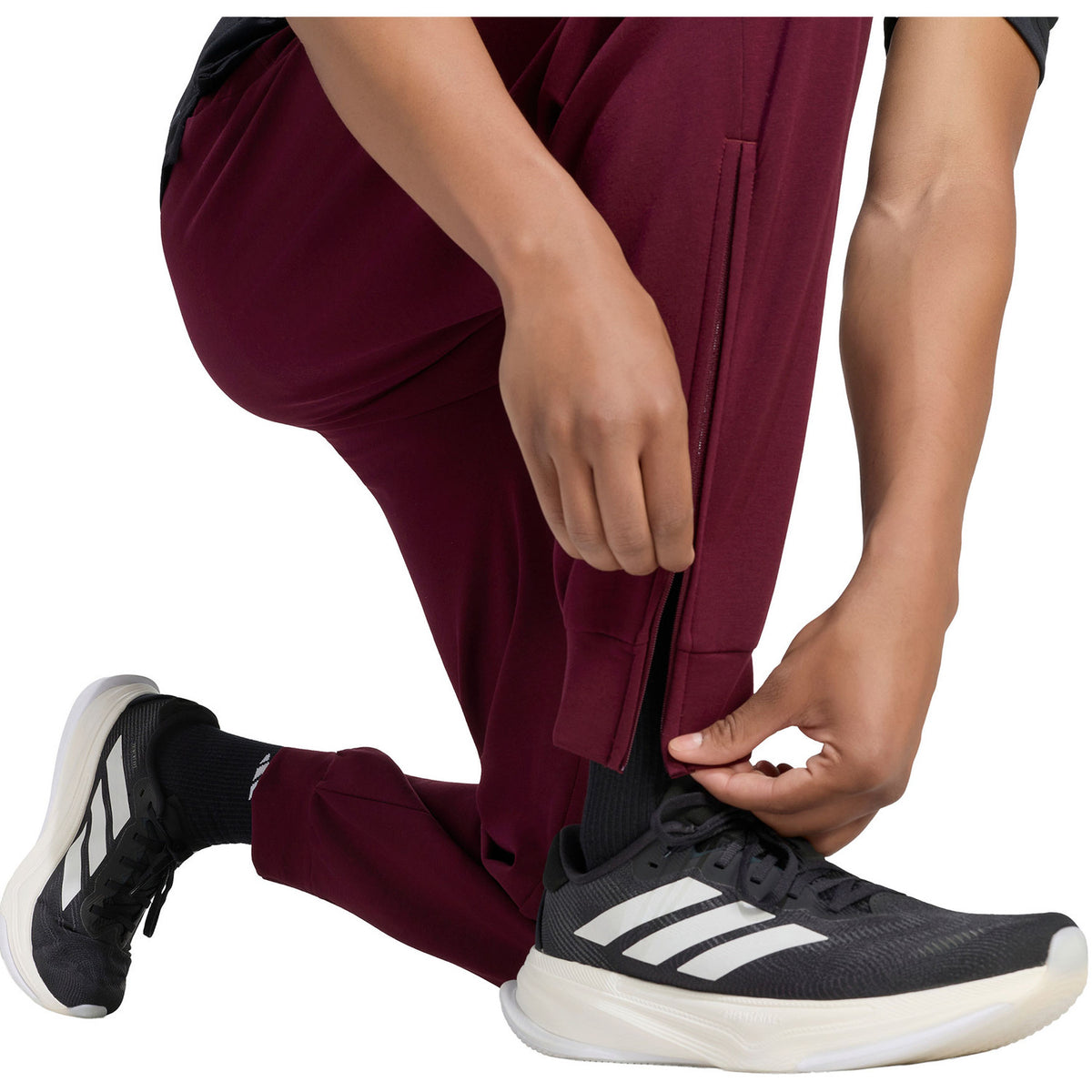 Adidas Cover Up Pant Men Maroon