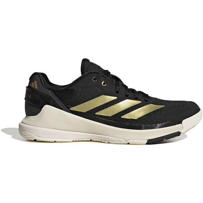 Adidas Crazyquick Lightstrike Men Padelschoenen Black - Gold