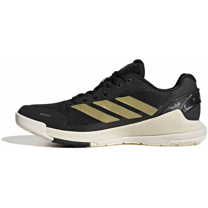 Adidas Crazyquick Lightstrike Men Padelschoenen Black - Gold