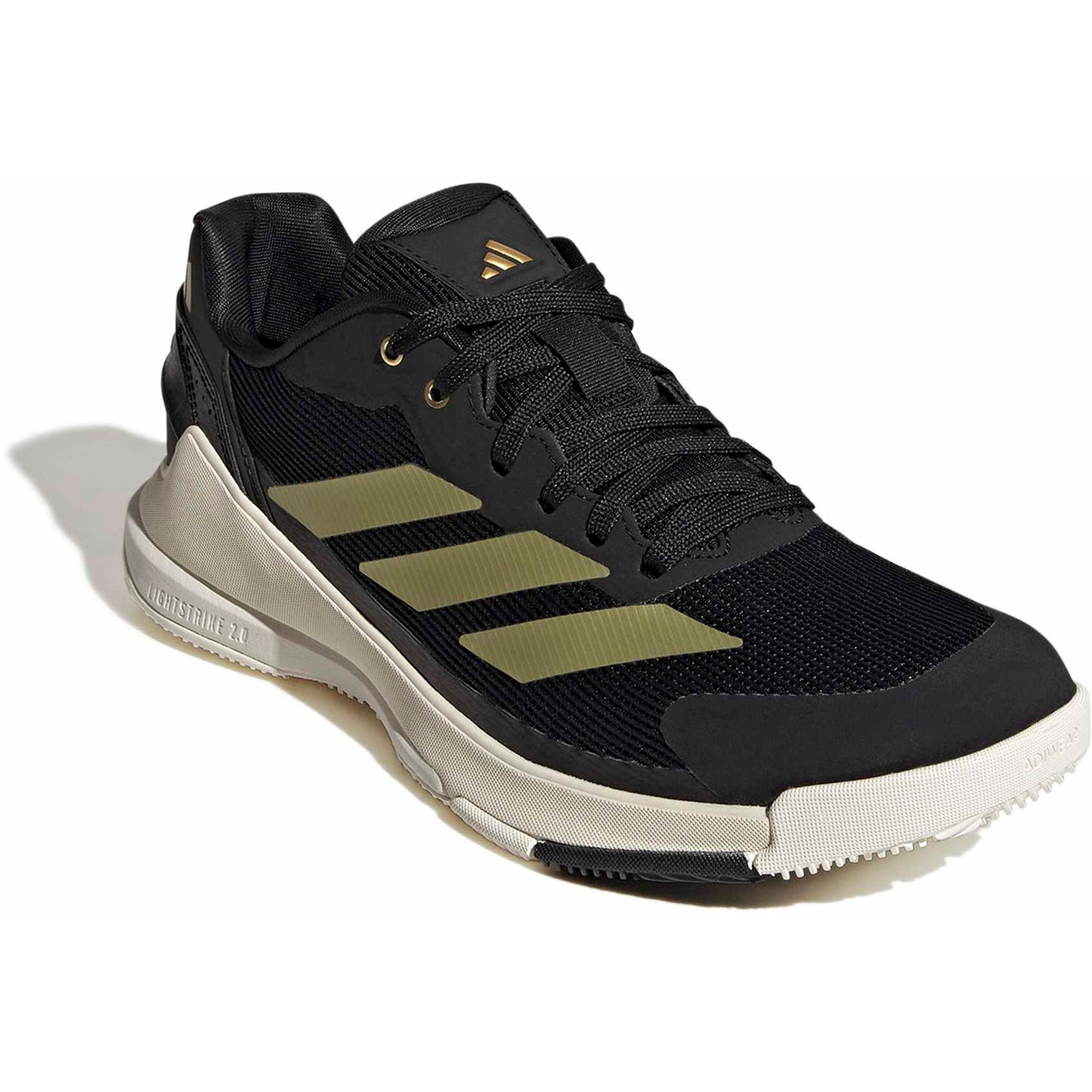 Adidas Crazyquick Lightstrike Men Padelschoenen Black - Gold