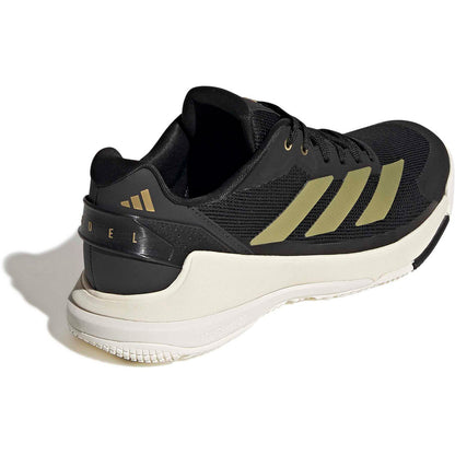 Adidas Crazyquick Lightstrike Men Padelschoenen Black - Gold