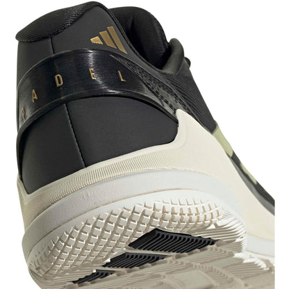 Adidas Crazyquick Lightstrike Men Padelschoenen Black - Gold