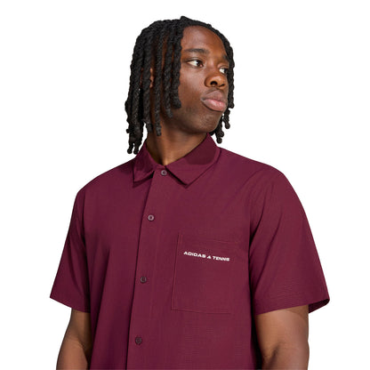 Adidas Tennis Polo Maroon