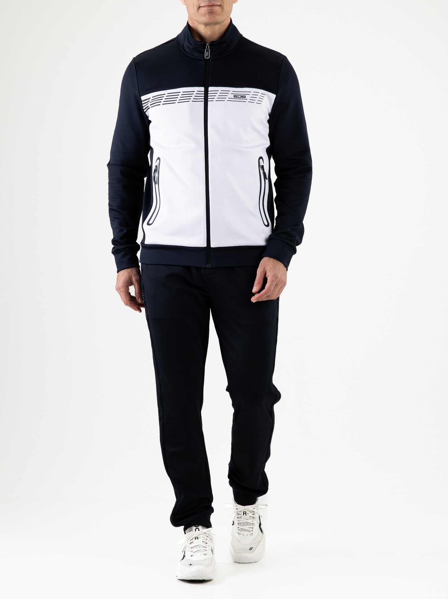 Sjeng Amiro Man track jacket - dark blue