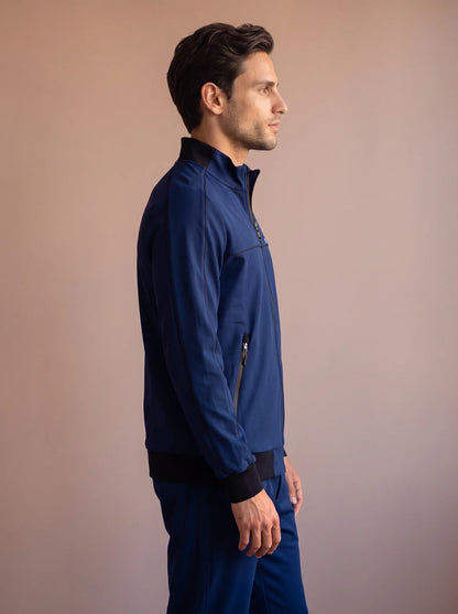 Sjeng Anselm Mens Jacket - Pelikan Ink