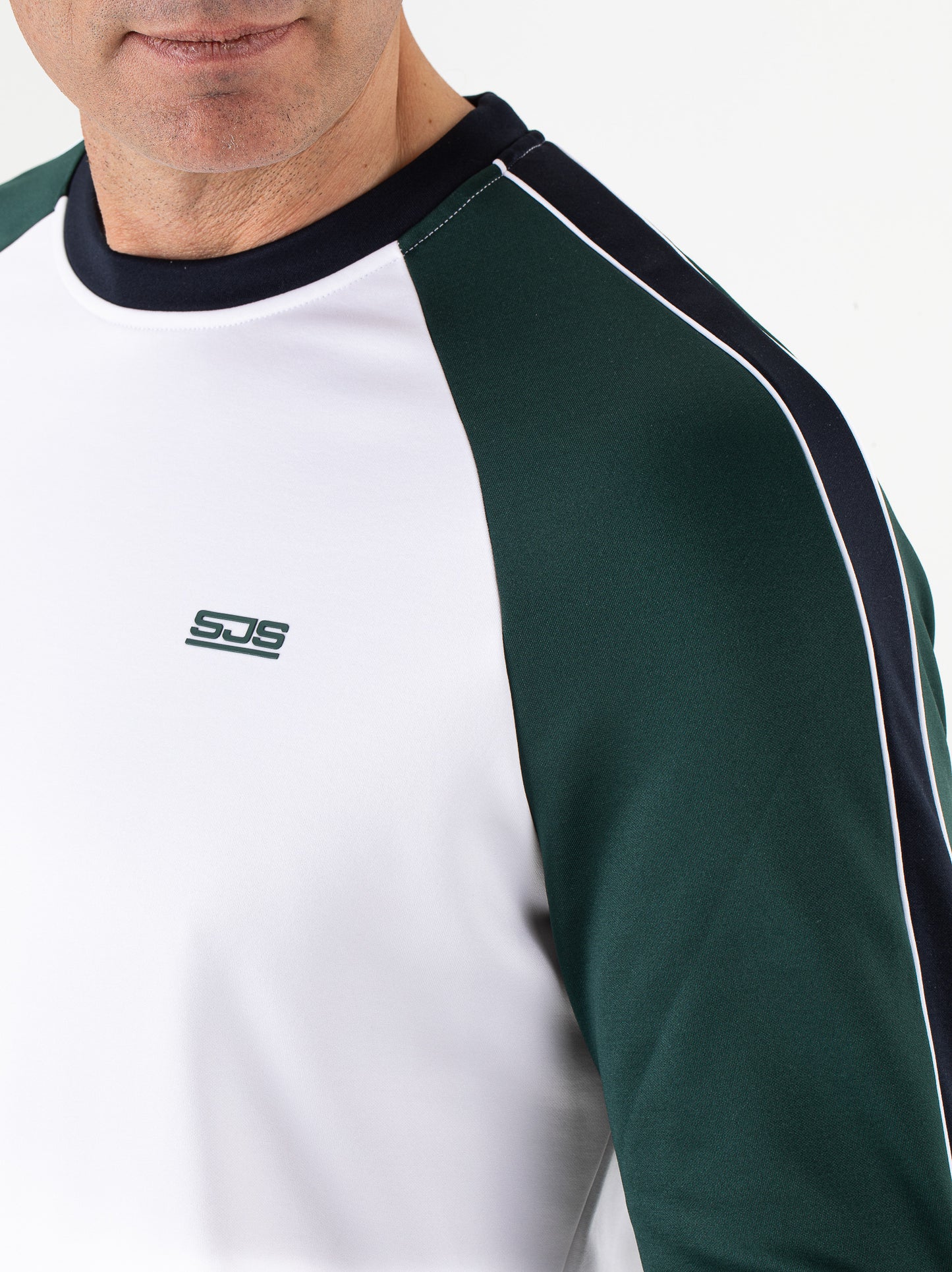 Sjeng Apaka Man crewneck sweater - retro green