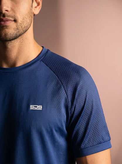 Sjeng Bas Men Tee - Pelikan Ink