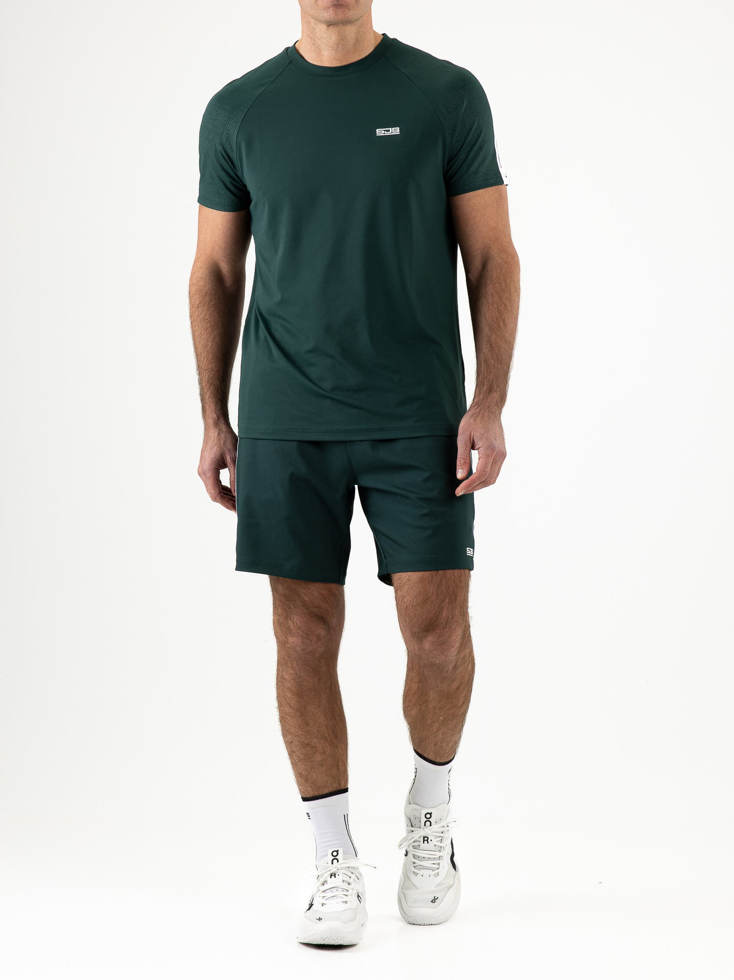 Sjeng Bodie Man tee - retro green