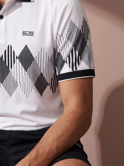 Sjeng Cedric Men Polo - Real White