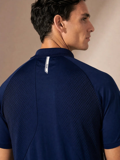 Sjeng Chet Men Polo - Pelikan Ink