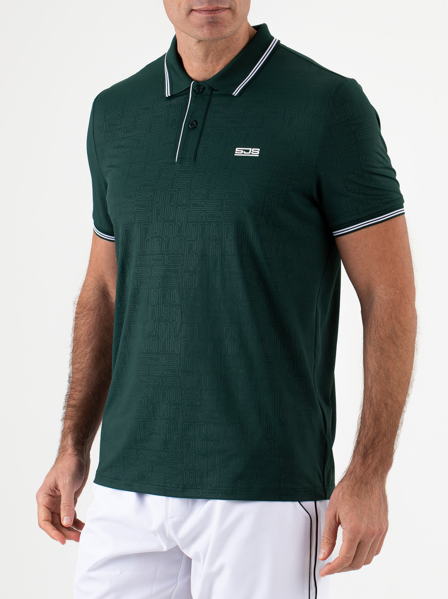 Sjeng Chiel Man polo - retro green