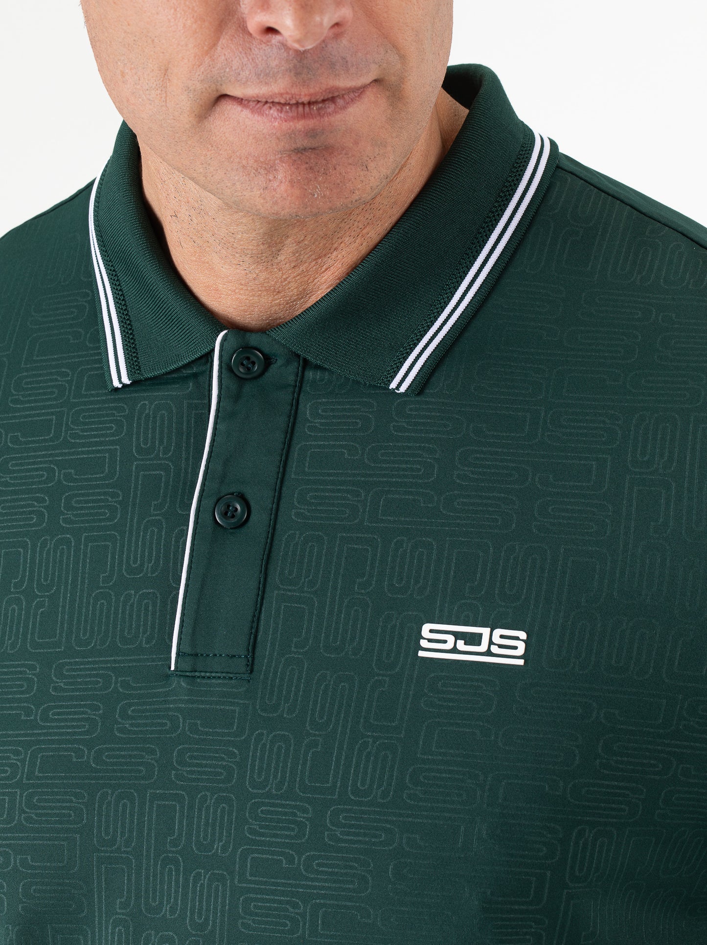 Sjeng Chiel Man polo - retro green