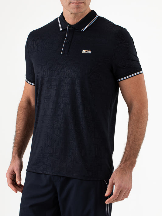 Sjeng Chiel Man polo - dark blue