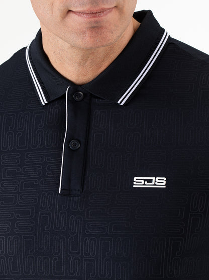 Sjeng Chiel Man polo - dark blue