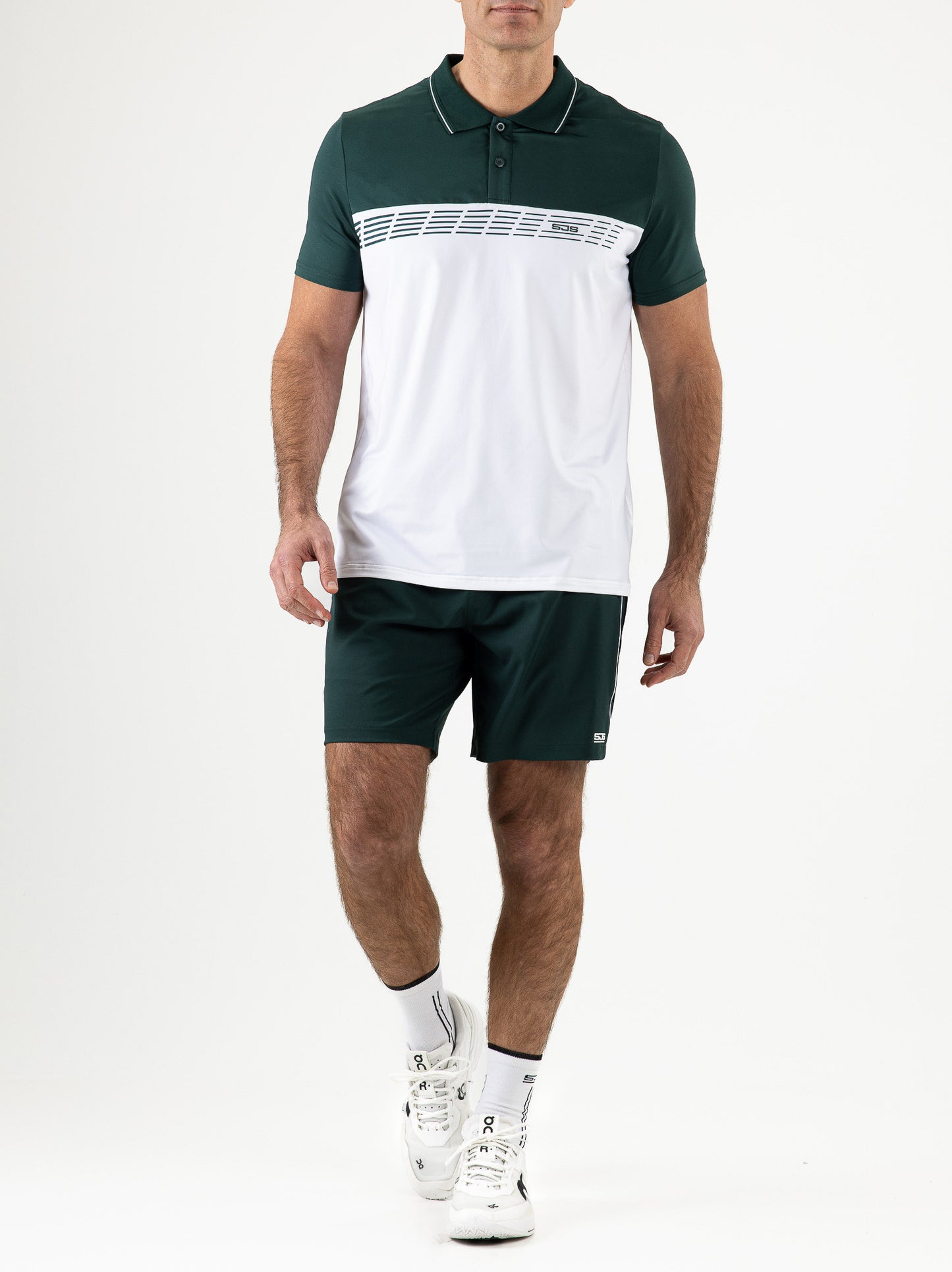 Sjeng Cyriel Man polo - retro green
