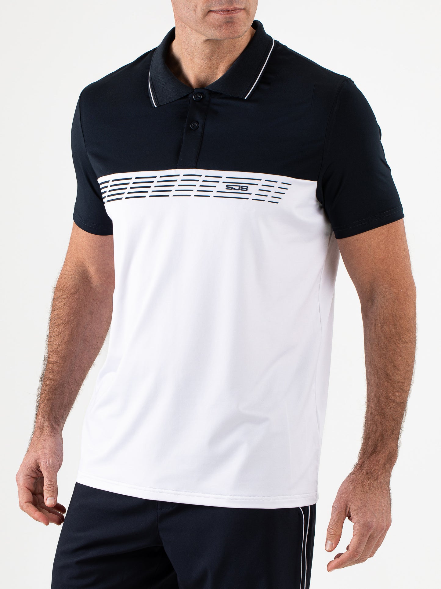 Sjeng Cyriel Man polo - dark blue