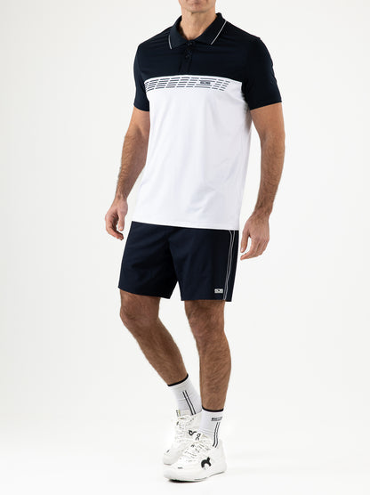 Sjeng Cyriel Man polo - dark blue