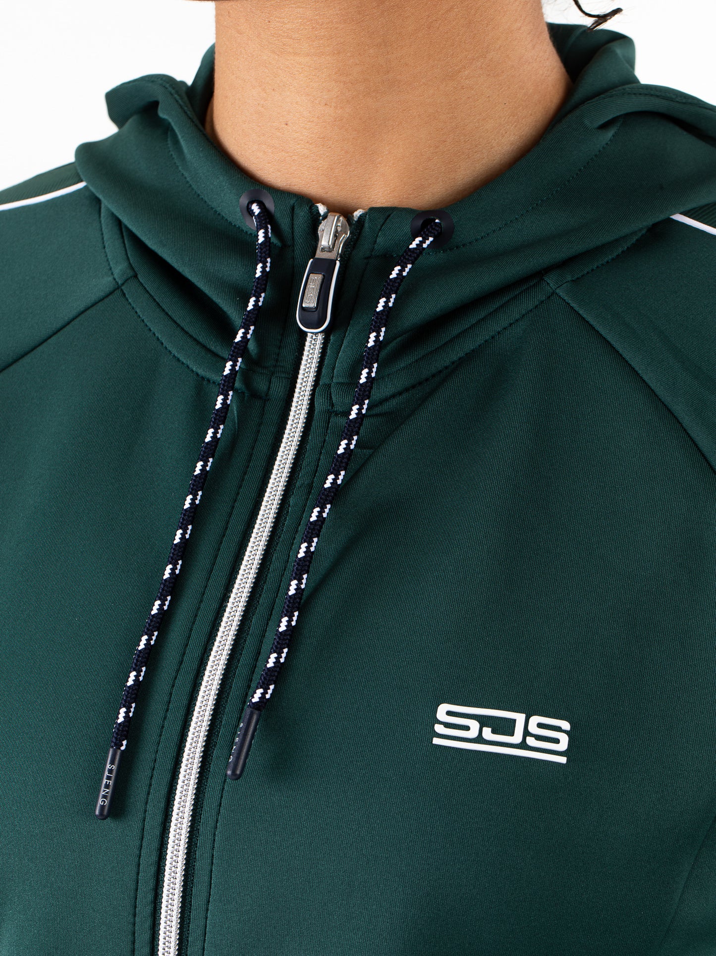 Sjeng Felipa Lady Hooded jacket - retro green