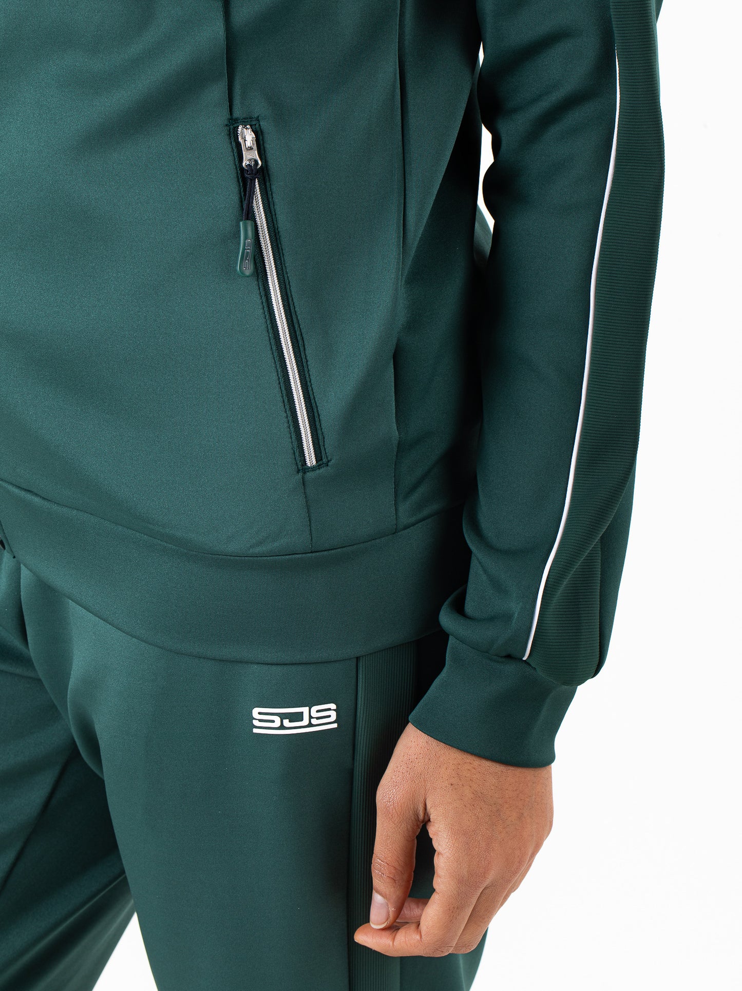 Sjeng Felipa Lady Hooded jacket - retro green