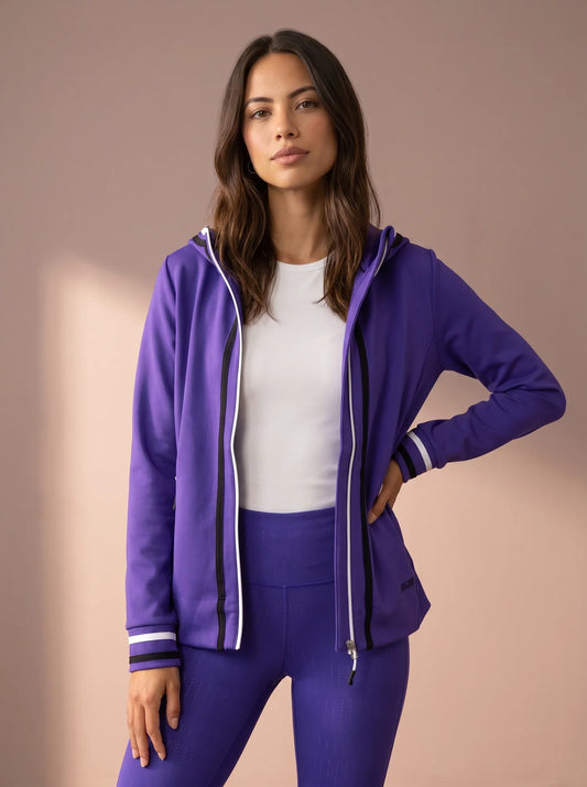 Sjeng Filomena Lady Hooded Jacket - Reflex Blue