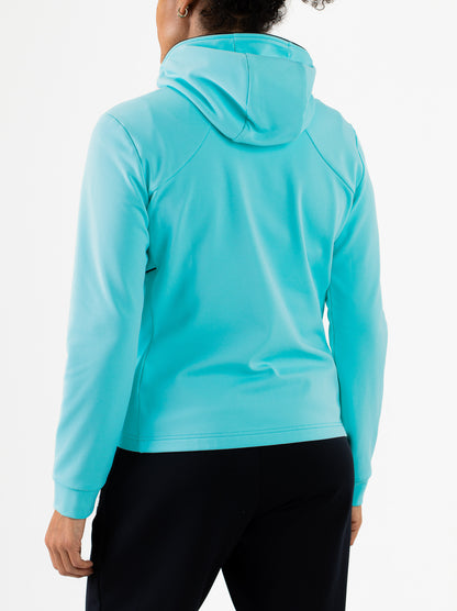 Sjeng Finke Lady Hooded jacket - aruba blue