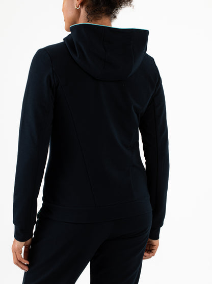 Sjeng Francisca Lady hooded jacket - black