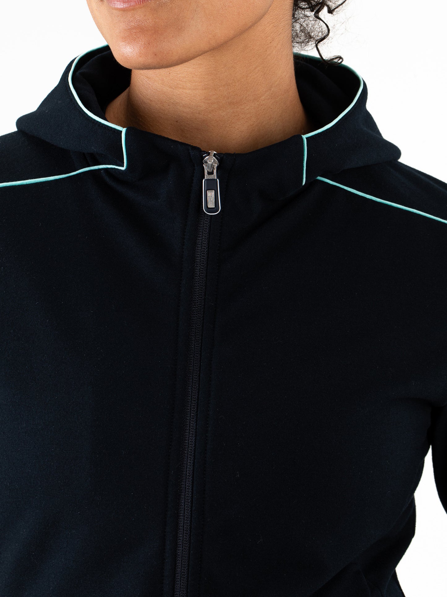 Sjeng Francisca Lady hooded jacket - black