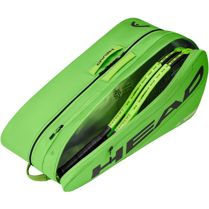HEAD Tour 9 Racketbag Green