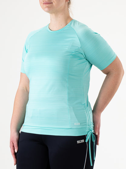 Sjeng Idun Plus Lady tee - aruba blue