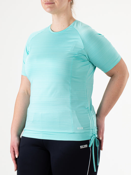Sjeng Idun Plus Lady tee - aruba blue