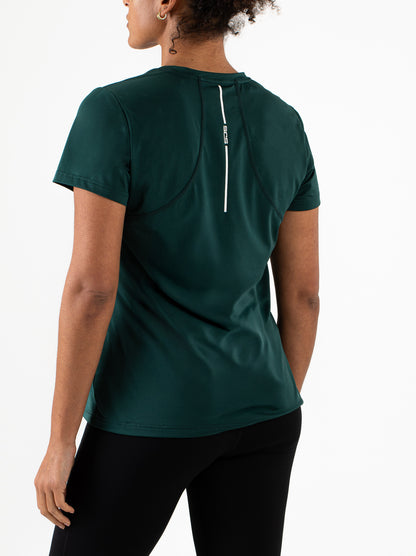 Sjeng Ines Lady tee - retro green