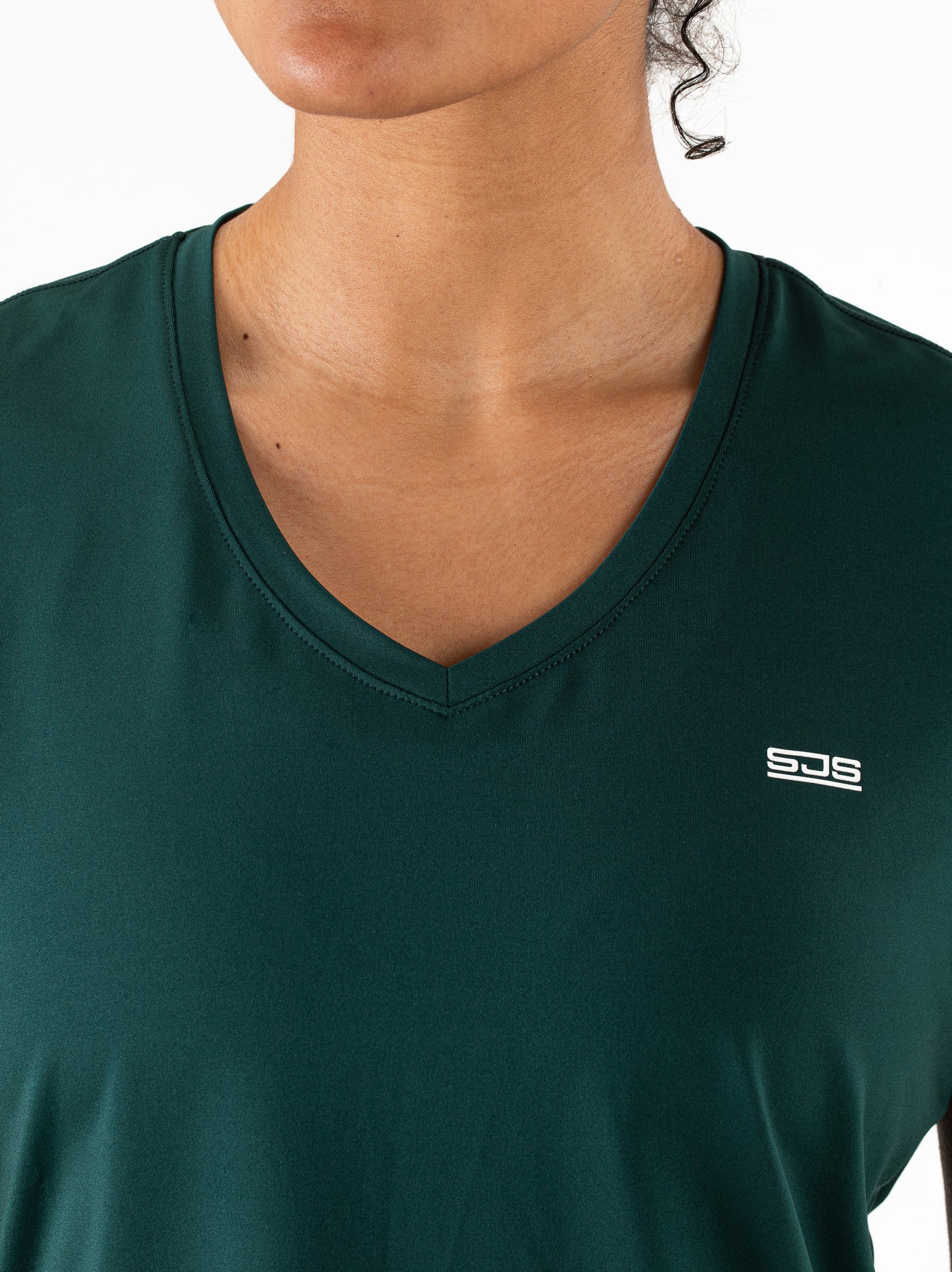 Sjeng Ines Lady tee - retro green