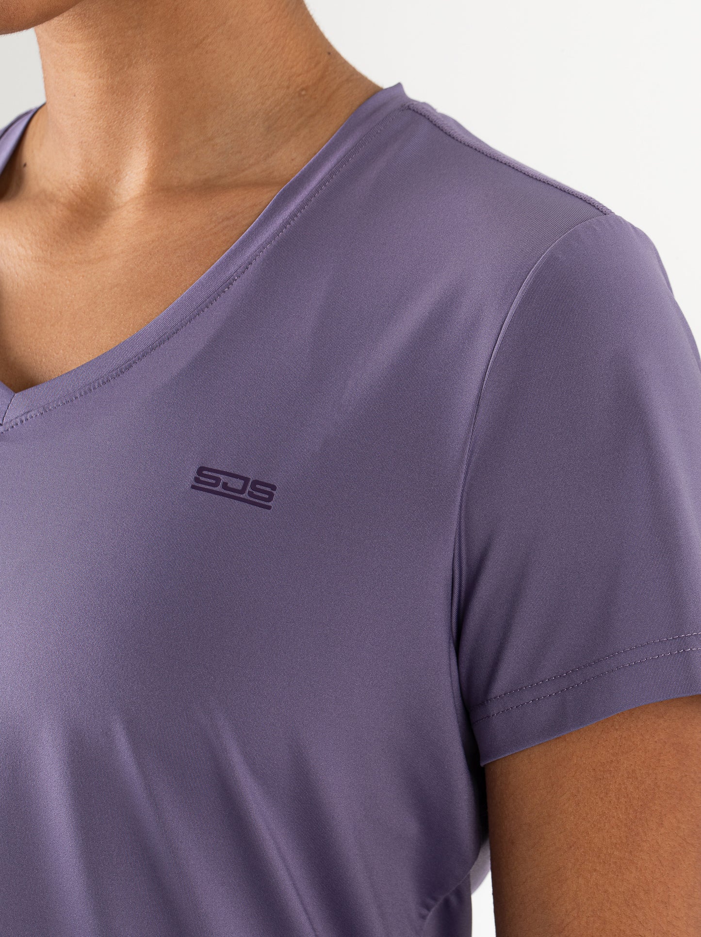 Sjeng Ines Lady tee - blue grape