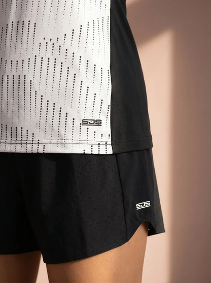 Sjeng Janis Lady Singlet - White Black