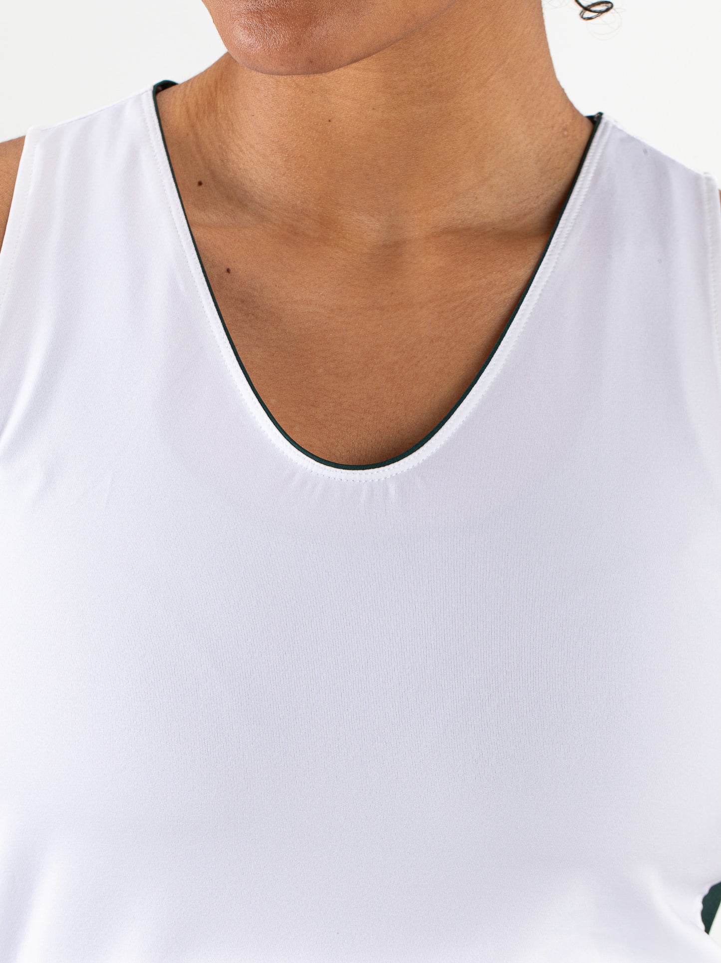 Sjeng Jermaine Lady singlet - real white