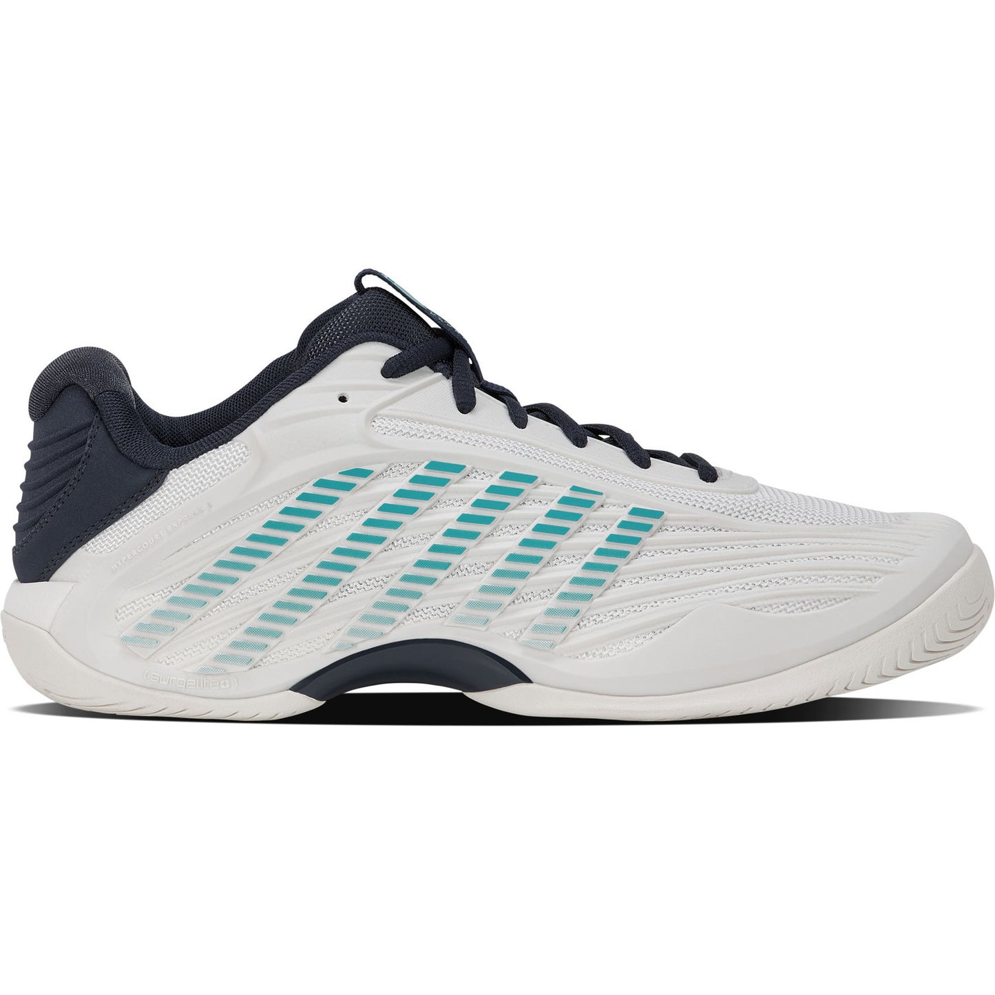 K-SWISS HYPERCOURT EXPRESS 3 CLAY White - Turquoise