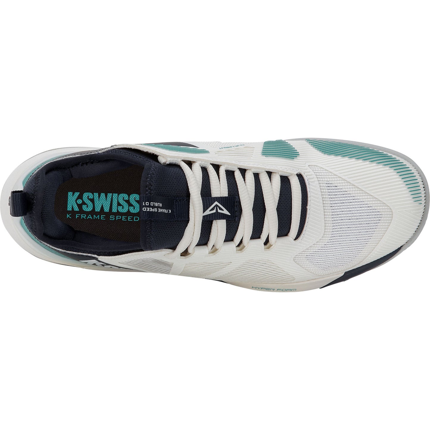 K-Swiss K-Frame Speed Rublo Men White - Turquoise