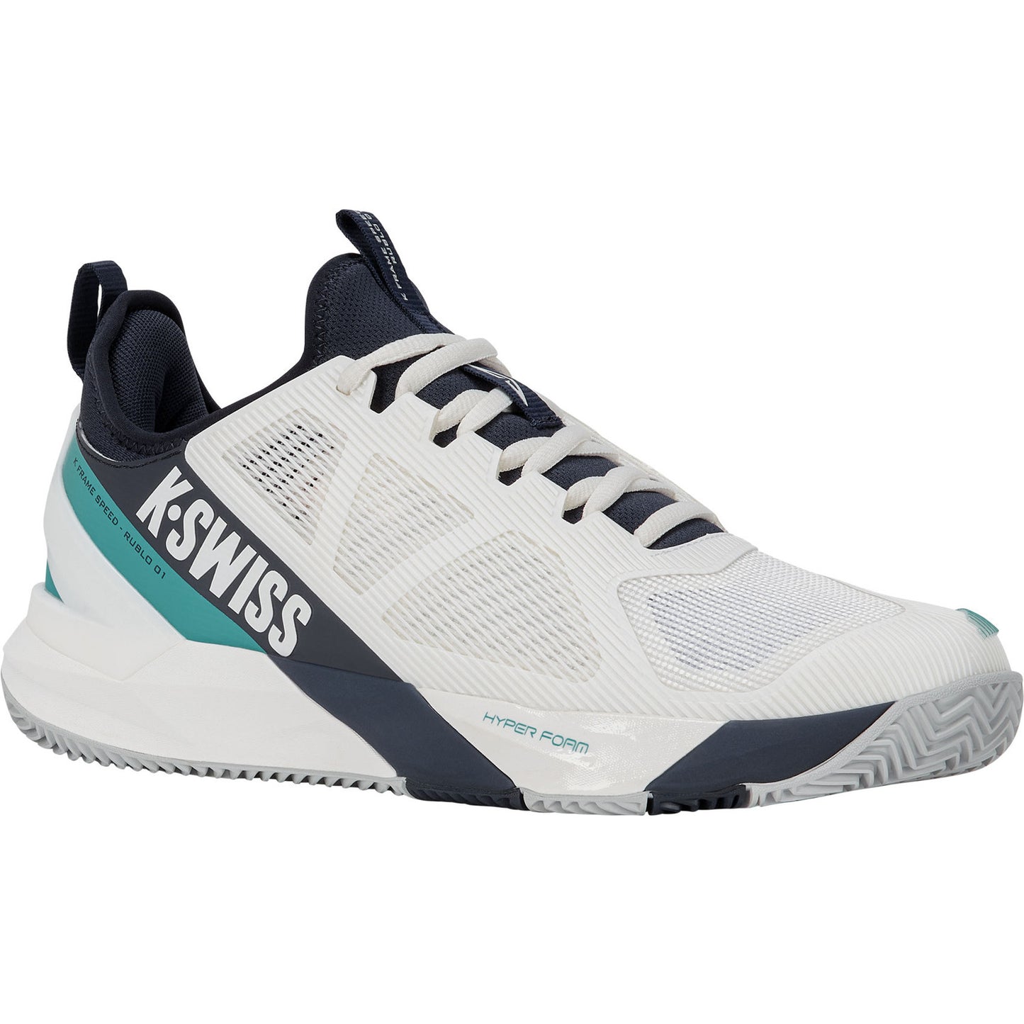 K-Swiss K-Frame Speed Rublo Men White - Turquoise