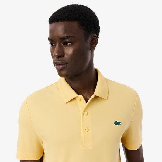 Lacoste Sport Novak Djokovic Polo Ultra-Dry Yellow