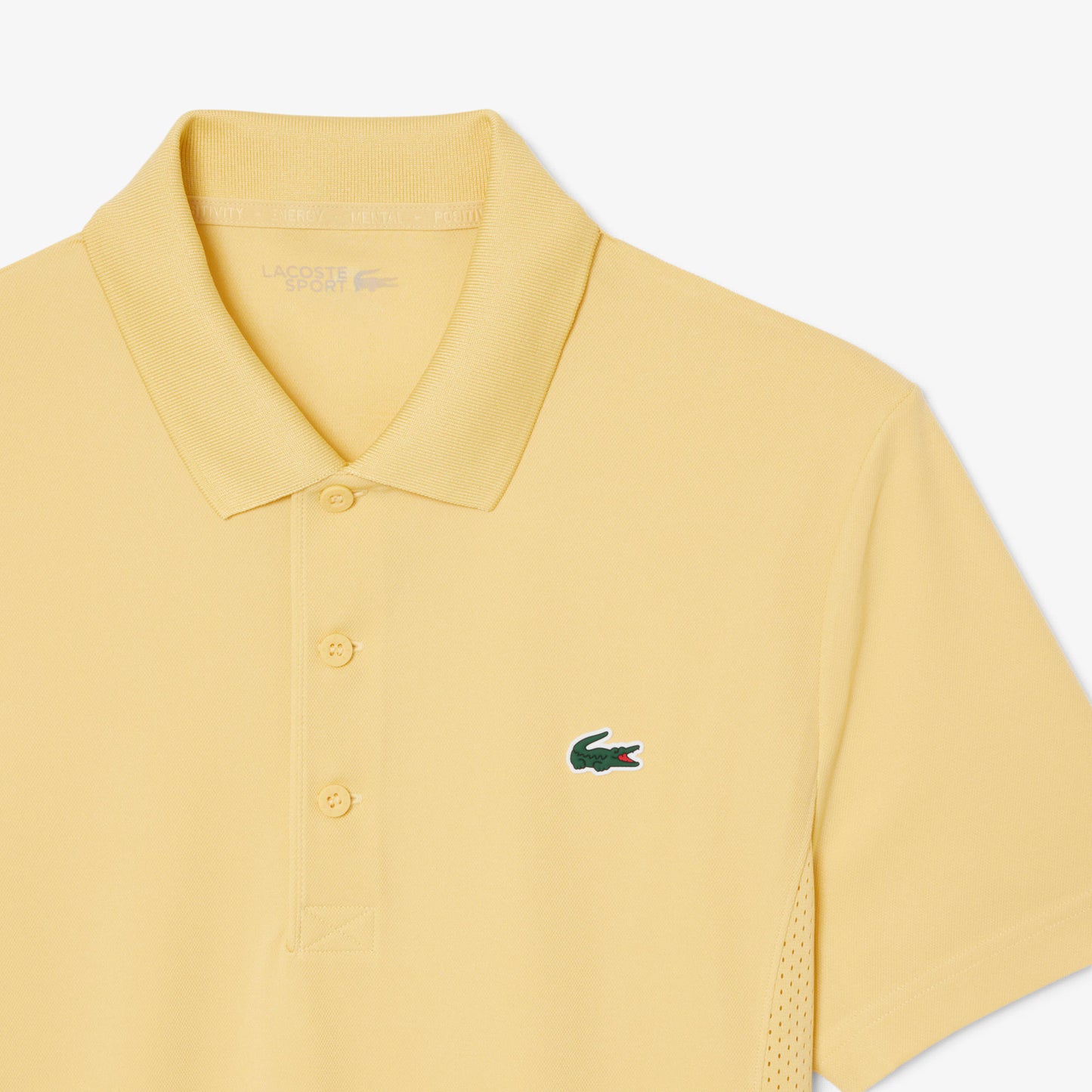 Lacoste Sport Novak Djokovic Polo Ultra-Dry Yellow