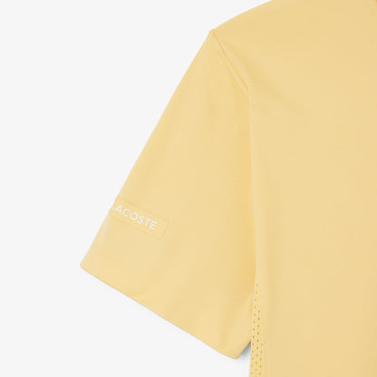 Lacoste Sport Novak Djokovic Polo Ultra-Dry Yellow
