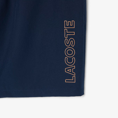 Lacoste Sport Short Navy - Orange