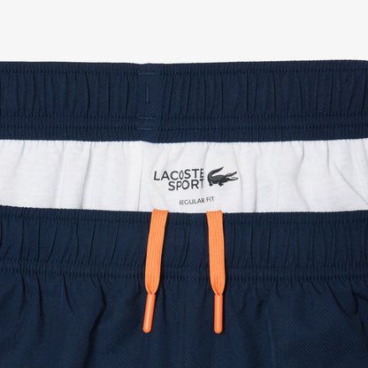 Lacoste Sport Short Navy - Orange