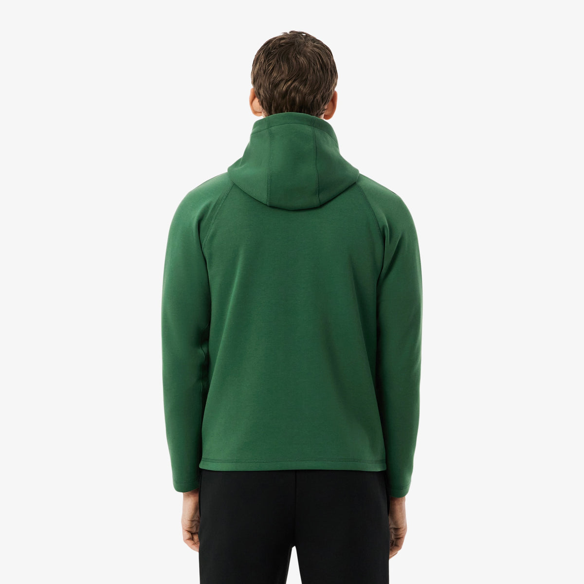 Lacoste Sport Stretch Hooded Jacket Green