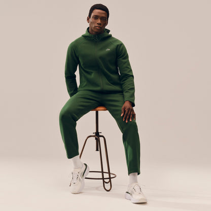 Lacoste Sport Stretch Hooded Jacket Green